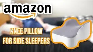 AMAZON Knee Pillow for Side Sleeping Review | ANZHIXIU
