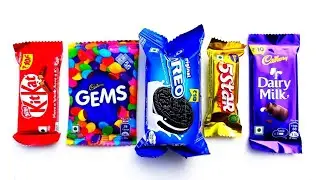dairymilk | 5star | cadbury oreo biscuit  | gems | kitkat 🍫