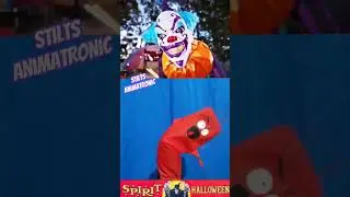 Spirit Halloween 2023: New Stilts Animatronic Wacky Tubey Air Dancer Reaction! #shorts
