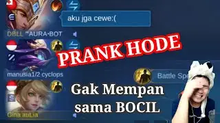 Prank suara cewe.. Bocil malah ngamuk..