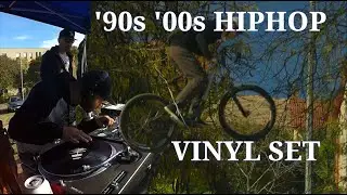 HipHop Vinyl Set | 90s 00s mix |🔥 @vinylspinnaz Fivecrew Halloween dirtjump session🎃 #djpremier