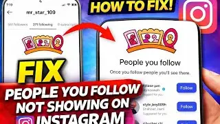People you follow 😱 2026 Method)100% Working🛠️ (Instagram Following List Not Showing Problem Fixed!✅