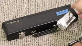 Opening The Case - Flute