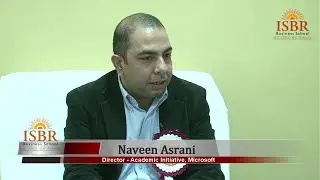 Mr.Naveen Asrani, Director - Academia Initiative, Microsoft on ISBR Convocation Day 2015