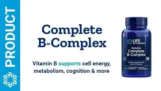 BioActive Complete B-Complex | Life Extension