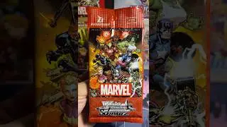 Marvel Vol. 2 weiss schwarz opening #weissschwarz #marvel #marvelcards #blacksuitspiderman #xmen