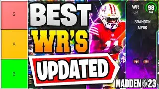 RANKING THE BEST WIDE RECEIVERS IN MADDEN 23 ULTIMATE TEAM (BEST WR MADDEN 23)