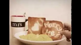 Marry Me? Stop Motion Wedding Proposal Animation