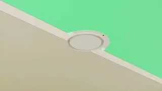 Круглый диффузор скрытого монтажа под штукатурку РЭД-ЛУК-SIR-D дизайнерский  