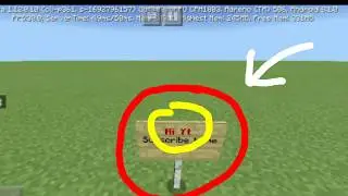 ✓How to make McPe colored sign2019