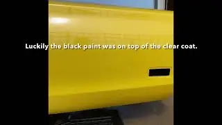 1969 Dodge Super Bee stripe replacement. 