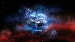 Great space music and boundless space./ Прекрасная космическая музыка и безграничный космос.