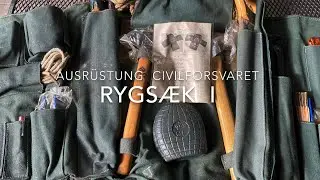 Ausrüstung Dänische Zivilverteidigung : Rygsæk I / Civilforsvaret