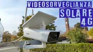 Annke telecamera solare 4G LTE a batteria senza fili  Recensione e test
