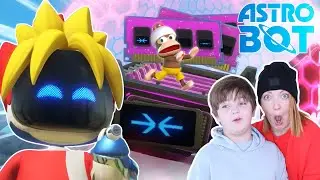 Astro Bot Apes On The Loose - All Collectibles Gameplay | Kids Gaming with Ima and Jessy