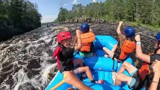 White Water Rafting the St. Louis River
