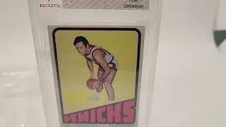 1972-73 TOPPS  BILL BRADLEY  #122 GRADED BVG 6 Ex-Mt