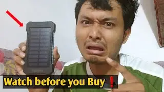 Update | Honest Review after  1 week | Remax Solar Power Bank (50,000 mAh)