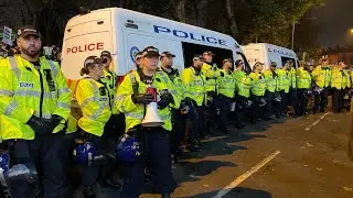 🚨Watch live: Heavy Police Presence Aston Villa - Birmingham