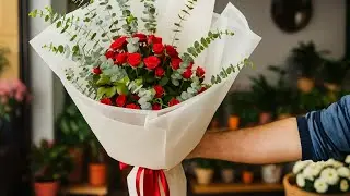 Flower Bouquet + Professional Wrapping Techniques! 🌺 | Make Florist-Level Bouquets at Home!