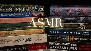 ASMR Favorite Books of 2025 | book scratching, rubbing, tracing, paper sounds, lots of whispering