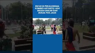 Ricuh di Pekalongan, Kombes Artanto: Ada Massa Bakar dan Rusak Pos Jaga-Bilik ATM