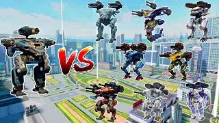 WR🔥New Overpowerd Raptor Vs Other Robots Comparison |WAR ROBOTS|