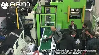 ASM Automotive Console system 2K mold/ 2K injection molding running on K show Germany