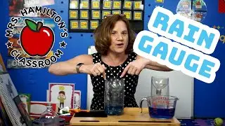 Make Your Own Rain Gauge!!! Kids Craft - Mrs. Hamilton!