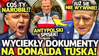 TUSK AŻ ZASŁABŁ Z PRZERAŻENIA! UJAWNIONO OHYDNE DANE NA TEMAT PREMIERA! WSTYD I SKANDAL DLA POLSKI!
