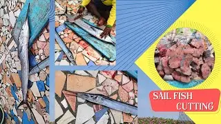 Sailfish (மயில் கோலா) & Garfish (கோலா) cutting in Time lapse mode
