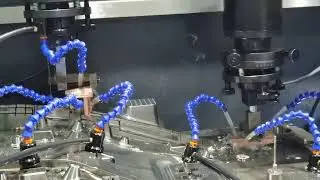 Processing Electrical Discharge Die Sinking Mirror EDM Machine #cnc #machine #manufacturing