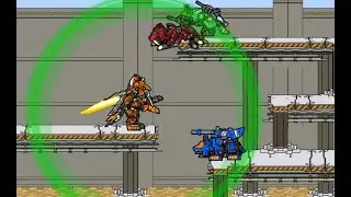 Zoids Rush. One round Using Liger zero, Jager/schneider