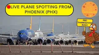 🔴LIVE | Phoenix Sky Harbor International Airport (PHX) ✈️ Departures & Arrivals | 11/25/25