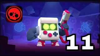 Brawl Stars &mdash; Геймплей, часть 11 &mdash; Разблокирован классический 8-битный боец ​​&mdash; Геймплей на Android