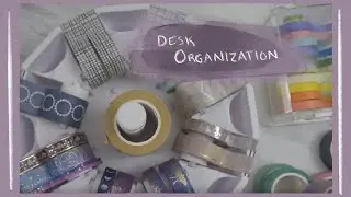 Organizing my Desk // Planner Cart Tour
