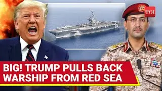 Trump ABANDONS Israel: U.S. Military Retreats From Red Sea, Pulls Back USS Truman After Houthi Fire