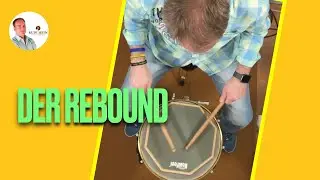 Der Rebound - Schlagzeug lernen online -Unterricht mit Profi und Pädagoge Rudi Hein