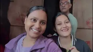 ||Kartik puja Mela with sister||HFC pizza party||🍕