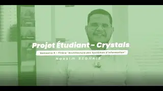 Projet &eacute;tudiant - Crystals - Nassim REGHAIS