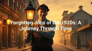 Forgotten Jobs of the 1920s: A Journey Through Time