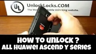 How To Unlock Huawei Ascend Y200, Y201 Pro, Y210D, Y215, Y220, Y221, Y300, Y320 and Y511 by code ?