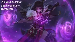 GENSHIN IMPACT~4.2 BANNER TEST RUN~BEIDOU #genshinimpact #viralvideo #trending #foryou #gaming