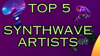 Unveiling the Top 5 Synthwave Artists! #synthwave #synthcityradio