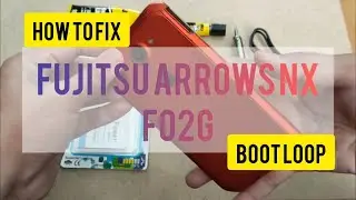 HOW TO FIX FUJITSU ARROWS F02G BOOT LOOP | CARA GANTI BATERAI FUJITSU F02G