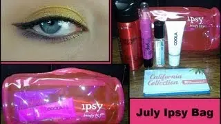 EmilyWMakeup - My July Ipsy Bag + Estimated Value