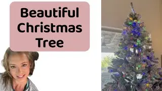 Easy to install multicolor lights Christmas Tree | Multi-Color 9ft Prelit Artificial Christmas Tree