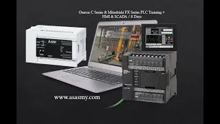 (LIVE Demo Training) Omron C Series & Mitsubishi FX Series PLC Training , Day 2