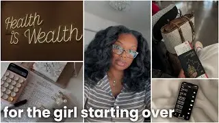for the girl who needs to start over. 🥂 debt, bad habits & hair care