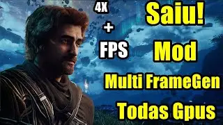 Saiu Mod Multi Frame Generation ,4X Mais FPS Com Suporte Para Todas GPUS!!!!
